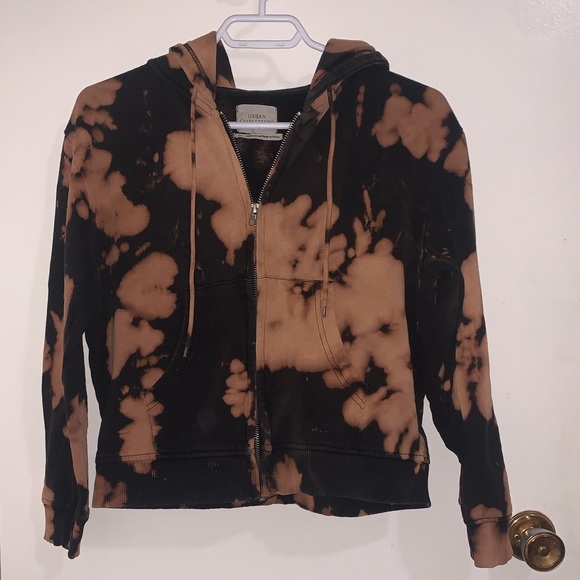 bleach dyed black sweatsuit - Picture 2 of 6